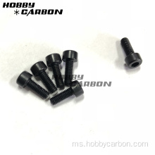 Ketepatan benang penuh hex socket cap bolt aluminium